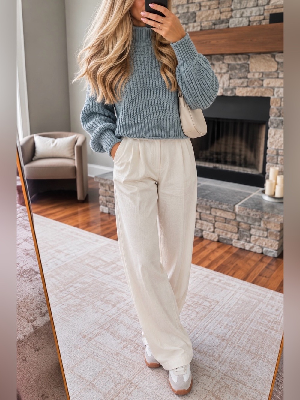 Chunky knit sweater